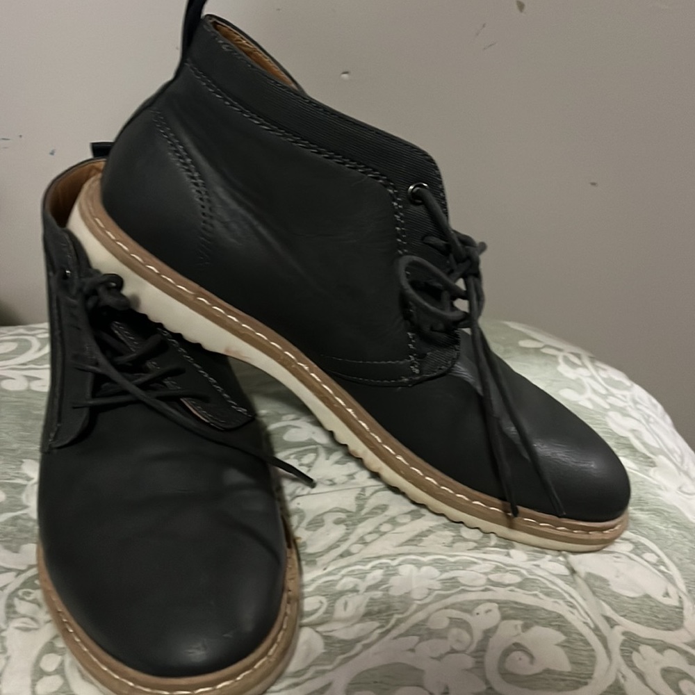 boots sz 7 gray goodfellow and co fall boots dark gray